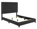 Walker Edison | Queen Size Charcoal Grey Upholstered Platform Bed Walker Edison | Queen Size Charcoal Grey Upholstered Platform Bed