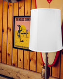 12x14x15 White Shantung Fabric Drum Lampshade 12x14x15 White Shantung Fabric Drum Lampshade