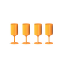 Eco Party Cup, 4 Piece, Outdoor Wine Glass Eco Party Cup, 4 Piece, Outdoor Wine Glass