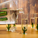 Tequila Decanter Set with Cactus Decanter and 6 Cactus Shot Glasses Set, Perfect for Holiday Gifts for Tequila Lovers, 25 Ounce Bottle, 3 Ounce Shot Glasses Cinco De Mayo, Reposado Gift (Cactus) Tequila Decanter Set with Cactus Decanter and 6 Cactus Shot Glasses Set, Perfect for Holiday Gifts for Tequila Lovers, 25 Ounce Bottle, 3 Ounce Shot Glasses Cinco De Mayo, Reposado Gift (Cactus)