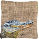 Alligator Decorative   Canvas Fabric Pillow Alligator Decorative   Canvas Fabric Pillow