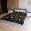 "Dark Forest Pattern" Microfiber Duvet Cover "Dark Forest Pattern" Microfiber Duvet Cover