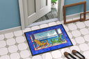 Adirondack Chairs Blue Doormat - 24x36 Decorative Floor Mat β Indoor/Outdoor Rug Adirondack Chairs Blue Doormat - 24x36 Decorative Floor Mat β Indoor/Outdoor Rug