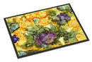 Abstract Flowers Purple and Yellow Doormat - 18x27 Decorative Floor Mat β Indoor/Outdoor Rug with Artistic Flair 8958MAT Abstract Flowers Purple and Yellow Doormat - 18x27 Decorative Floor Mat β Indoor/Outdoor Rug with Artistic Flair 8958MAT