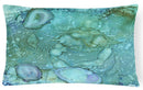 Abstract Crabs and Oysters Fabric Decorative Pillow 8963PW1216 Abstract Crabs and Oysters Fabric Decorative Pillow 8963PW1216