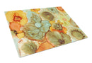 Abstract Flowers Teal and Orange Glass Cutting Boards β Durable, Decorative Kitchen Art Large 8969LCB Abstract Flowers Teal and Orange Glass Cutting Boards β Durable, Decorative Kitchen Art Large 8969LCB