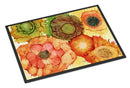 Abstract Flowers Blossoms Doormat - 24x36 Decorative Floor Mat β Indoor/Outdoor Rug Abstract Flowers Blossoms Doormat - 24x36 Decorative Floor Mat β Indoor/Outdoor Rug