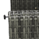 Walker Edison | Outdoor 6-Piece Wicker Storage Sofa Set Walker Edison | Outdoor 6-Piece Wicker Storage Sofa Set