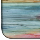 Abstract Rainbow Dish Drying Mat β Absorbent, Artistic Kitchen Essentials 8979DDM Abstract Rainbow Dish Drying Mat β Absorbent, Artistic Kitchen Essentials 8979DDM