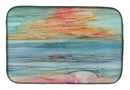 Abstract Rainbow Dish Drying Mat β Absorbent, Artistic Kitchen Essentials 8979DDM Abstract Rainbow Dish Drying Mat β Absorbent, Artistic Kitchen Essentials 8979DDM