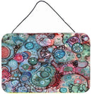 Abstract in Reds and Blues Wall or Door Hanging Prints 8982DS812 Abstract in Reds and Blues Wall or Door Hanging Prints 8982DS812