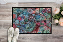 Abstract in Reds and Blues Doormat - 24x36 Decorative Floor Mat β Indoor/Outdoor Rug Abstract in Reds and Blues Doormat - 24x36 Decorative Floor Mat β Indoor/Outdoor Rug