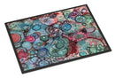 Abstract in Reds and Blues Doormat - 24x36 Decorative Floor Mat β Indoor/Outdoor Rug Abstract in Reds and Blues Doormat - 24x36 Decorative Floor Mat β Indoor/Outdoor Rug