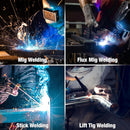 BILT HARD 200A MIG Welder, MIG/Flux Core MIG/Lift TIG/Stick 4-in-1 Welding Machine w/IGBT Inverter, 110V/220V Multi-Process Welder with Screen Display BILT HARD 200A MIG Welder, MIG/Flux Core MIG/Lift TIG/Stick 4-in-1 Welding Machine w/IGBT Inverter, 110V/220V Multi-Process Welder with Screen Display