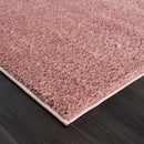 Judy Pink  Plush Washable Area Rug - Clearance Judy Pink  Plush Washable Area Rug - Clearance