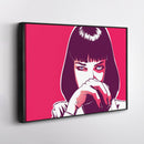 Pulp Fiction Canvas Art – Uma Thurman Movie Wall Decor Pulp Fiction Canvas Art – Uma Thurman Movie Wall Decor