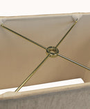 14"W x 10"H Rectangular Drum Lampshade Softback Textured Oatmeal 14"W x 10"H Rectangular Drum Lampshade Softback Textured Oatmeal