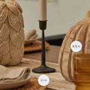 Bronze Wrought Iron Taper Holder Bronze Wrought Iron Taper Holder