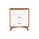 Flynn Small Chest, Chestnut/White Flynn Small Chest, Chestnut/White