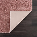 Judy Pink  Plush Washable Area Rug - Clearance Judy Pink  Plush Washable Area Rug - Clearance
