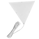 16"W Beacon Triangle Corner Light Plug-In Cord White by Home Concept 16"W Beacon Triangle Corner Light Plug-In Cord White by Home Concept