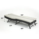 Walker Edison | Outdoor Wicker Lounge Adjustable Chair Walker Edison | Outdoor Wicker Lounge Adjustable Chair