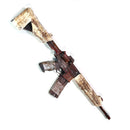 AR-15 Style Assault Rifle Inert Foam Prop Replica with Permanent Magazine AR-15 Style Assault Rifle Inert Foam Prop Replica with Permanent Magazine