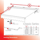 Advaning Classic Series Fully Assembled Retractable Sun Shade Canopy Awning (SAK92851) Advaning Classic Series Fully Assembled Retractable Sun Shade Canopy Awning (SAK92851)