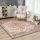 Oark Floral Medallion Area Rug Oark Floral Medallion Area Rug