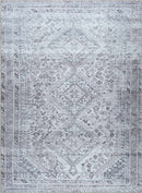 Barny Gray Denim Washable Rug Barny Gray Denim Washable Rug