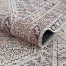 Barny Tan Flat Pile Washable Area Rug Barny Tan Flat Pile Washable Area Rug