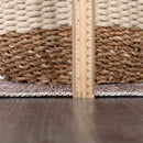 Barny Tan Flat Pile Washable Area Rug Barny Tan Flat Pile Washable Area Rug