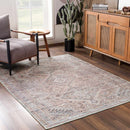 Barny Brown Flat Pile Washable Rug Barny Brown Flat Pile Washable Rug