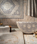 Monterey Gray Persian Rug - Clearance Monterey Gray Persian Rug - Clearance