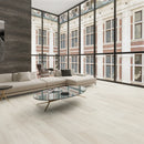 Allure Gray Micro Bevel Matte 9.25"x60" Waterproof Laminate Flooring 12mm - Linea Allure Gray Micro Bevel Matte 9.25"x60" Waterproof Laminate Flooring 12mm - Linea