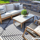 Anah 3D Black Outdoor Rug Anah 3D Black Outdoor Rug
