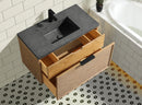 Solana 36" Floating Bathroom Vanity Weathered Fir Solana 36" Floating Bathroom Vanity Weathered Fir