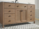 Annie 60" Bathroom Vanity Weathered Fir Annie 60" Bathroom Vanity Weathered Fir