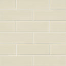 MSI Antique White Glazed Handcrafted Ceramic Wall Tile 4"x12" MSI Antique White Glazed Handcrafted Ceramic Wall Tile 4"x12"