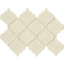 MSI Antique White Arabesque Polished Ceramic Mosaic Wall Tile 10.83"x15.5" MSI Antique White Arabesque Polished Ceramic Mosaic Wall Tile 10.83"x15.5"