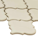 MSI Antique White Arabesque Polished Ceramic Mosaic Wall Tile 10.83"x15.5" MSI Antique White Arabesque Polished Ceramic Mosaic Wall Tile 10.83"x15.5"