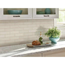 MSI Antique White Beveled Glossy Ceramic Mosaic Wall Tile 2"x6" MSI Antique White Beveled Glossy Ceramic Mosaic Wall Tile 2"x6"