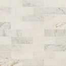 MSI Arabescato Venato White Marble Honed Wall and Floor Tile 4"x12" MSI Arabescato Venato White Marble Honed Wall and Floor Tile 4"x12"