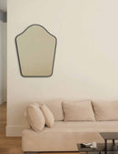 Arched Top Mirror - Italien Style Brass Mirror Arched Top Mirror - Italien Style Brass Mirror