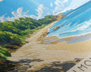 Almonta Beach, Australia Panoramic Beach Print, Vacation Gift, Australia Wall Art, Framed Canvas Print, Framed Beach Painting Almonta Beach, Australia Panoramic Beach Print, Vacation Gift, Australia Wall Art, Framed Canvas Print, Framed Beach Painting