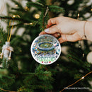 Artistic Silicon Valley Ceramic Ornament, Gift for Technology Enthusiast Artistic Silicon Valley Ceramic Ornament, Gift for Technology Enthusiast