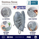 You’re Forever in Our Hearts Angel Wing Stepping Stone, 9.5" Garden Decorative Memorial Resin Figurine You’re Forever in Our Hearts Angel Wing Stepping Stone, 9.5" Garden Decorative Memorial Resin Figurine