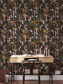 Mushroom Wallpaper Woodland Wall paper Removable Wallpaper Mushroom Wallpaper Woodland Wall paper Removable Wallpaper