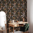 Mushroom Wallpaper Woodland Wall paper Removable Wallpaper Mushroom Wallpaper Woodland Wall paper Removable Wallpaper
