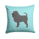 Affenpinscher Checkerboard Blue Throw Pillow - 14x14 Decorative Pillow β Art for Your Home & Patio BB3748PW1414 Affenpinscher Checkerboard Blue Throw Pillow - 14x14 Decorative Pillow β Art for Your Home & Patio BB3748PW1414